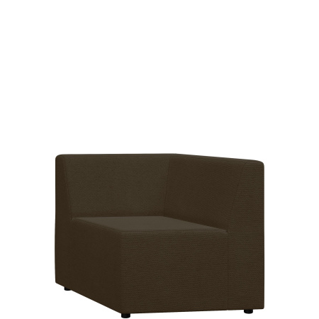 Диван Оригами. Модуль угловой. (Модуль угловой bravo_a_dark_brown)