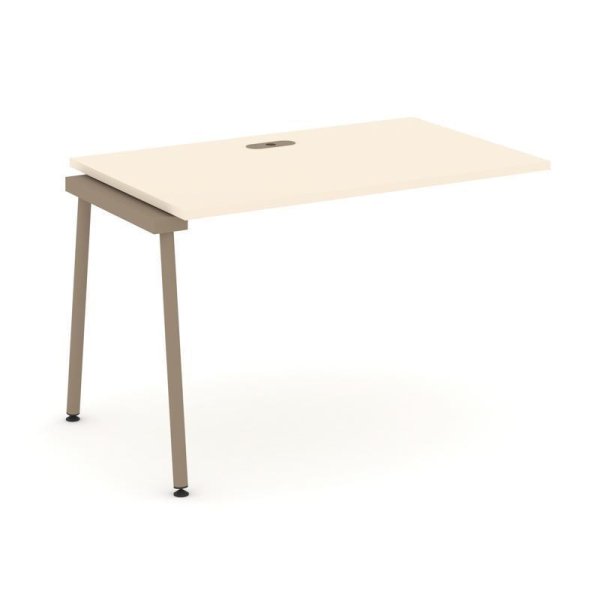 Наборный элемент рабочей станциии ES.1.NRS-2-LK (1180х730х750) (Сатин/Металл Латте)