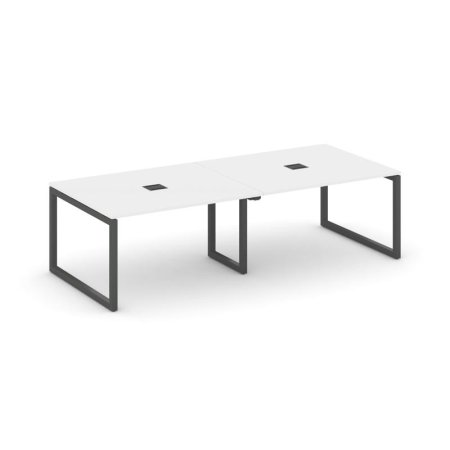 Стол переговорный SN-5O.SPRG-044 (3160х1180х750) (Белый/Металл Антрацит)
