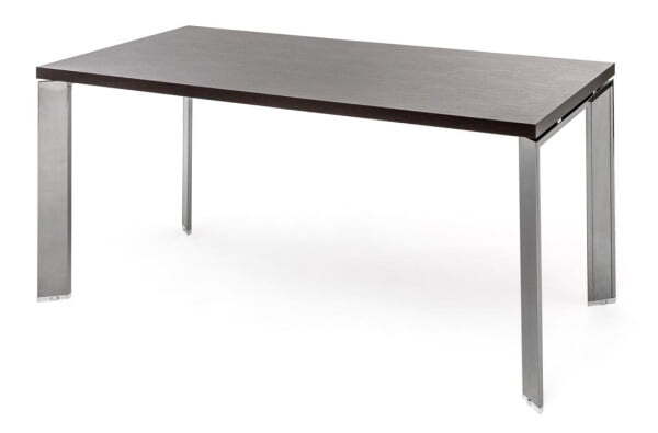 Стол письменный опоры хром Fermo Fe180CH/V 1800x900x770 (ВенгеХром)