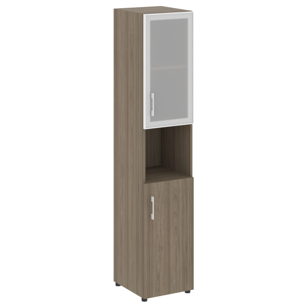 Шкаф высокий узкий нужен топ правый LT.SU 1.4R R 400x450x1990 (Вяз Благородный)