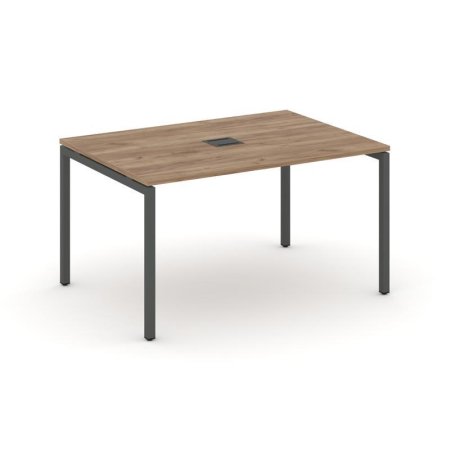 Стол переговорный SN-4P.SPRG-001 (980х980х750) (Дуб Табак/Металл Антрацит)