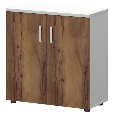 Шкаф Смарт СМШ-28Д Тип1 792x380x836 (Белый/Таксония)