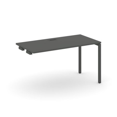 Стол-приставка к опорным элементам SN-4P.OPRS-014 (1580х700х750) (Антрацит/Металл Антрацит)