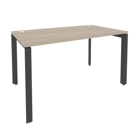 Стол рабочий на П-образном м/к Onix O.MP-SP-3.8 1380x800x750 (Дуб Аттик/Черный металл)