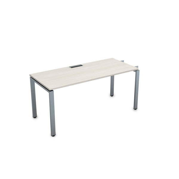 СЛН-П.988 Стол системы БЕНЧ линейный, начальный (1200x800x750) (IvoryСерый)