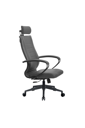 Кресло для руководителя Метта МЕТТА-34(MPES)/подл.117/осн.002 (Серый)