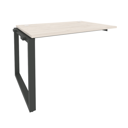 Наборный элемент рабочей станции на О-образном м/к Onix O.MO-1.NRS-2.8 1180x800x750 (Денвер Светлый/Черный металл)