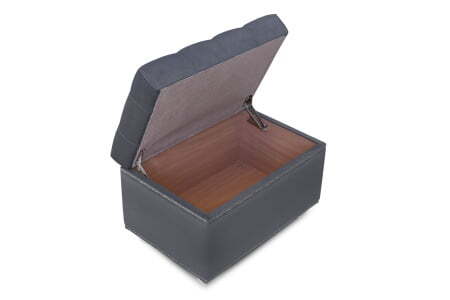 Пуф Marcele 600 (620x420x450) Серый (Серый)