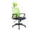 Кресло офисное / Бит / черный пластик / зеленая сетка / черная ткань (Черный)