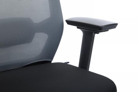 Кресло Fix RCH 851E-3D-M3 Серый/Черный (Серый/Черный)