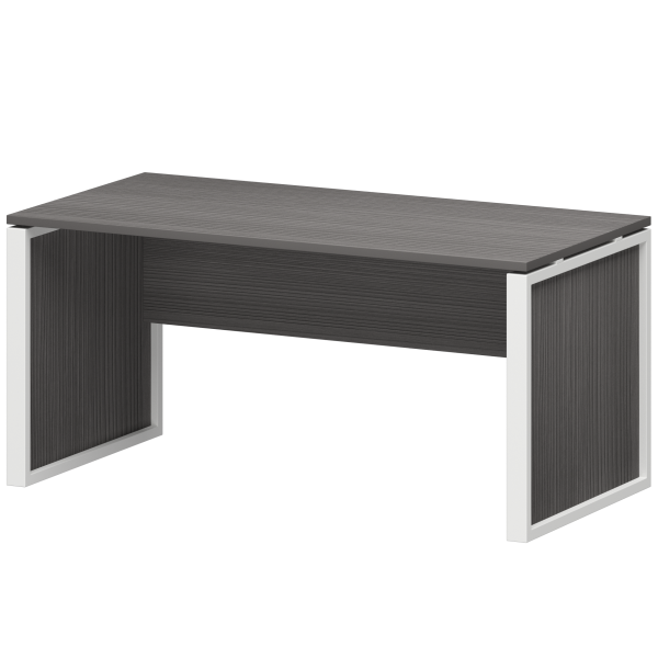 Стол руководителя Аргентум-М НТМ-160 1600x800x750 (Лиственница/Белый)