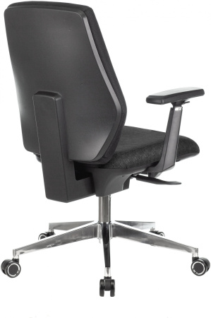 Кресло CH-545/LUX черный 38-418 крестов. алюминий (Черный)