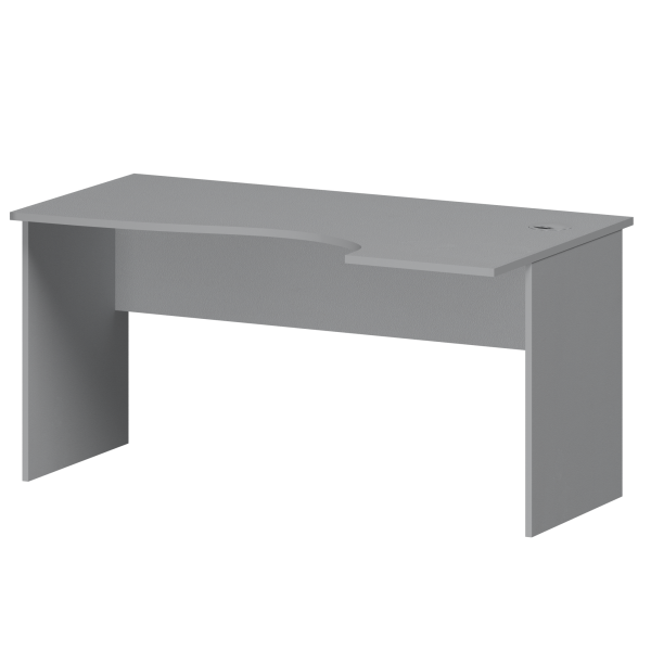 Стол эргономичный правый Арго А-202.ПР 1600x900x760 (Серый)