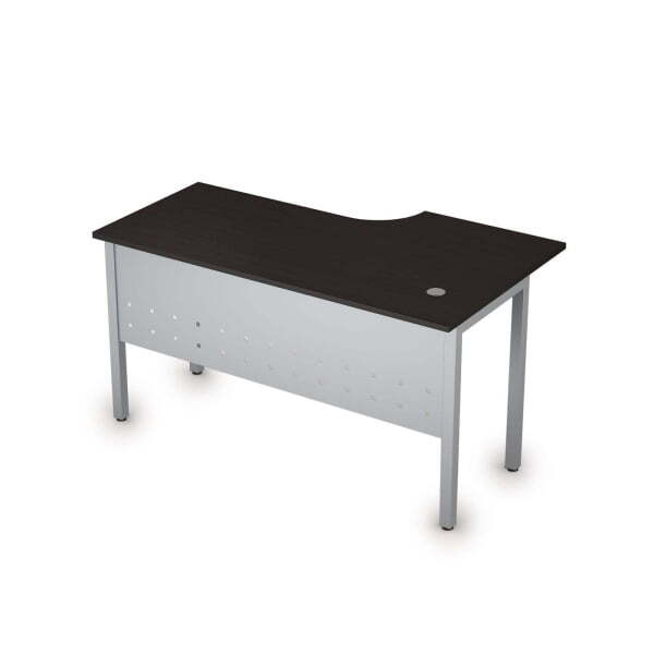 Стол письменный на металлокаркасе лев Стиль 2МК.142 1400x800x750 (ВенгеСерый)