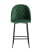 Стул полубарный Марсель велюр зеленый (Стул полубарный Марсель зеленый)