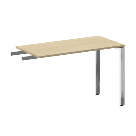 Брифинг-приставка БП.ПР-4 1200x600x600 (Акация Лорка/Нерж. Сталь)