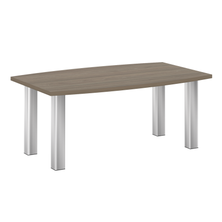 Стол для переговоров (опоры нерж. сталь) M-LT.SP-3 (Вяз Благородный)