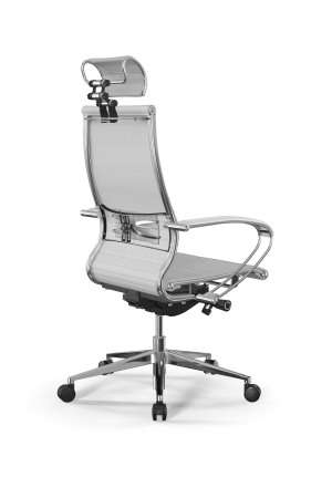 Кресло для руководителя Метта Samurai L2-7K - Infinity /Kc04/Nc04/K2cL/H2cL-3D(M26.B32.G25.W03) (Белый)