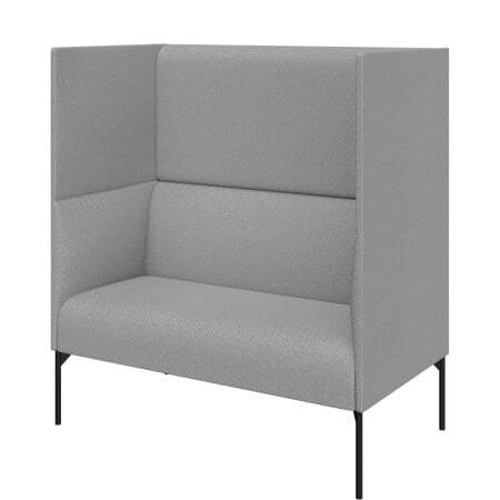 Диван Бридж. Диван 2-местный высокий. (Диван 2-местный высокий sweet_light_grey)