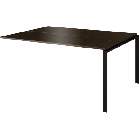 Модуль двойной на 2 рабочих места Арго-М АМБЭ-005 1800x1496x760 (Дуб венге/Антрацит)