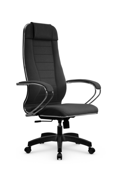 Кресло для руководителя Метта МЕТТА B 1m 32PF/подл.127/осн.001 (Темно-серый)