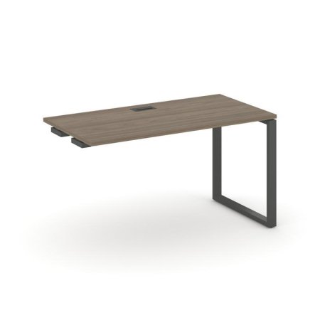 Стол-приставка к опорным элементам SN-6O.OPRS-014 (1580х700х750) (Вяз Благородный/Металл Антрацит)