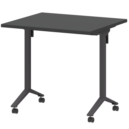 Стол мобильный складной Моби МБ25-80.70 800x700x750 (Графит/Антрацит)