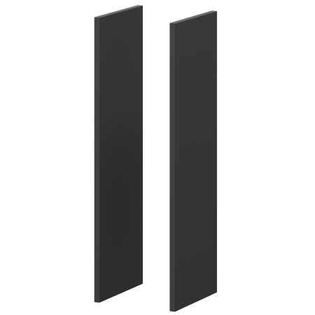 Боковины декоративные Кортез KZD-38B 384x50x1162 (Графит)