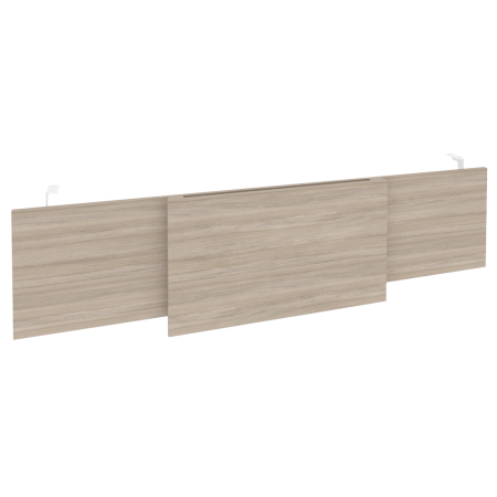 Царга стола руководителя Onix O.M-CSR-6 1740x450x54 (Дуб Аттик/Белый)