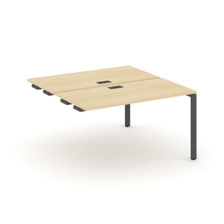 Стол-приставка к опорным элементам SN-6P.DPRS-014 (1580х1432х750) (Акация Лорка/Металл Антрацит)