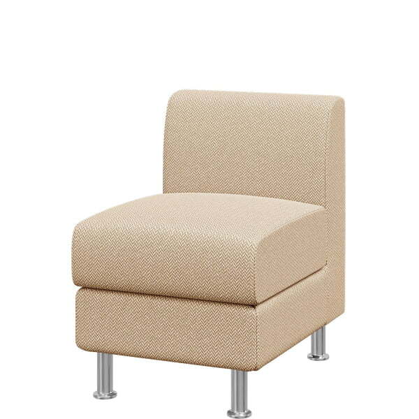 Диван Домино. Модуль 1-местный. (Модуль 1-местный sweet_cream)