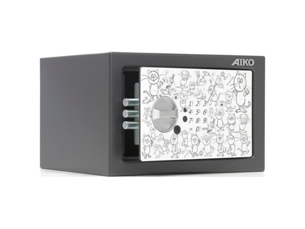 Детский сейф AIKO T-170 EL Paint (Серый)