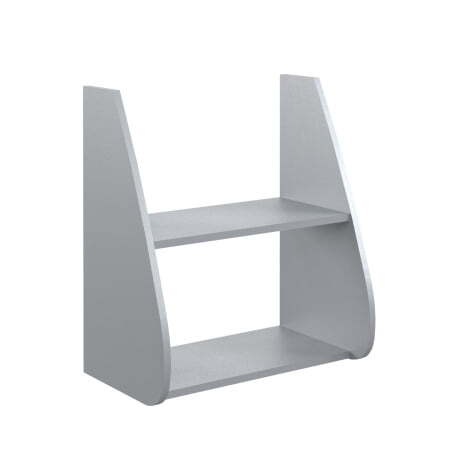 Полка Offix-new OWS 62 620x368x700 (Дуб Сонома светлый/металлик)