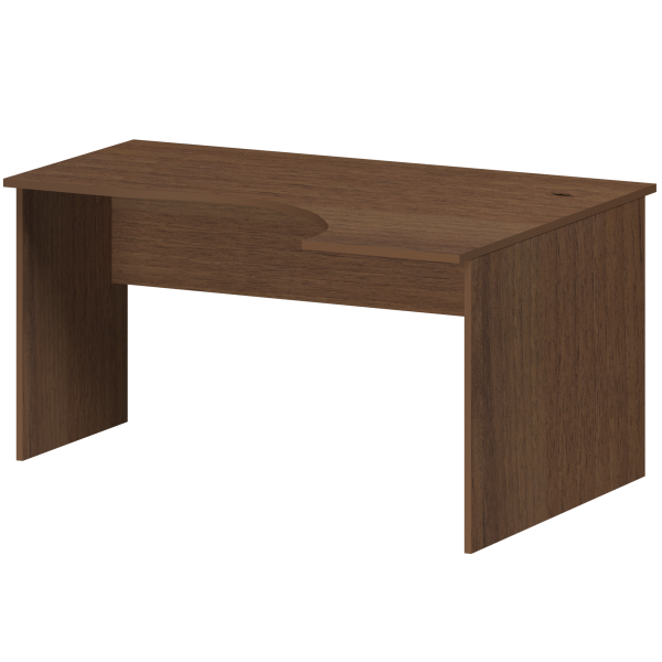 Стол эргономичный правый Арго А-201.ПР 1600x1200x760 (Орех)