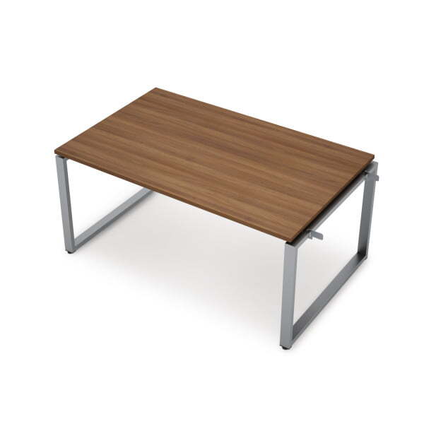 6МПН-О.602 Бенч-системы для переговорных столов, начальный модуль (1200x1000x750) (Шамони темный/Алюминий матовый)