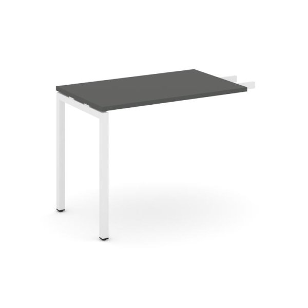 Брифинг-приставка SN-4P.BR-001 (580х600х750) (Антрацит/Металл Белый)