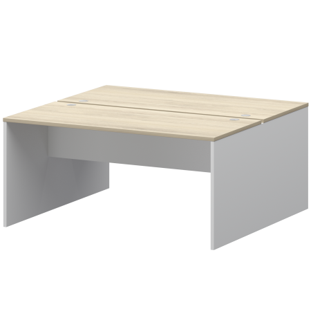 Бенч двойной Смарт СМСР25-2.16.60 1600x1236x750 (Белый/Кронберг)