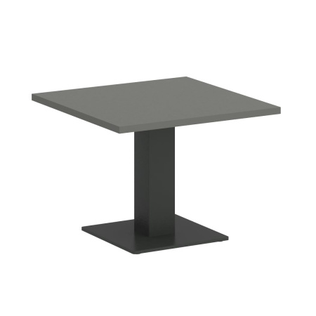 Стол журнальный квадратный VR.SP-5-60.2G 600x600x450 (Металлик/Антрацит Металл)