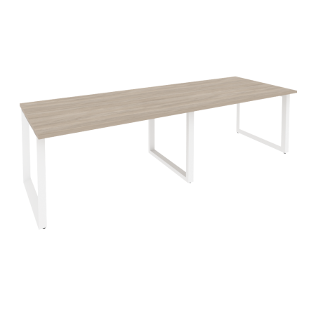 Стол переговорный Onix O.MO-PRG-2.3 2760x980x750 (Дуб Аттик/Белый Металл)