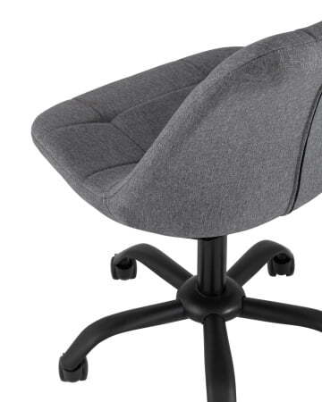 Стул офисный Гирос серый (Офисное кресло Гирос серый)
