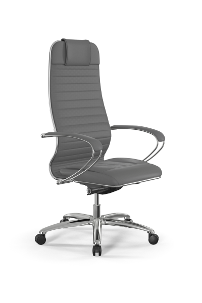 Кресло для руководителя Метта Samurai L1-4K - Infinity /Uc02/Wm06/K2cL(M26.B31.G20.W03) (Серый)