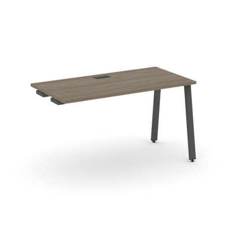 Стол-приставка к опорным элементам SN-6A.OPRS-013 (1380х700х750) (Вяз Благородный/Металл Антрацит)