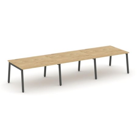 Стол переговорный SN-5A.SPRG-054.3 (4740х1180х750) (Тиквуд Светлый/Металл Антрацит)