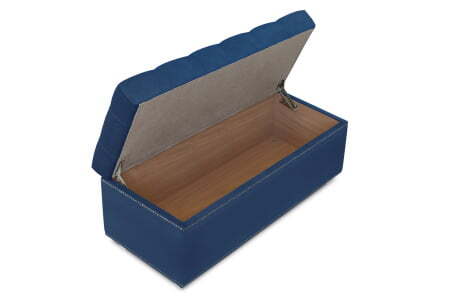 Банкетка Marcele 800 (820x420x450) Синий (Синий)