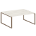 Рабочая станция Metal System Style БО.РАС-СП-2.5 1800x1475x750 (Дуб Наварра/Серый металл)
