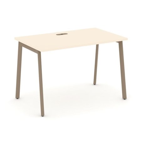 Стол рабочий ES.SP-2-LP (1180х730х750) (Сатин/Металл Латте)