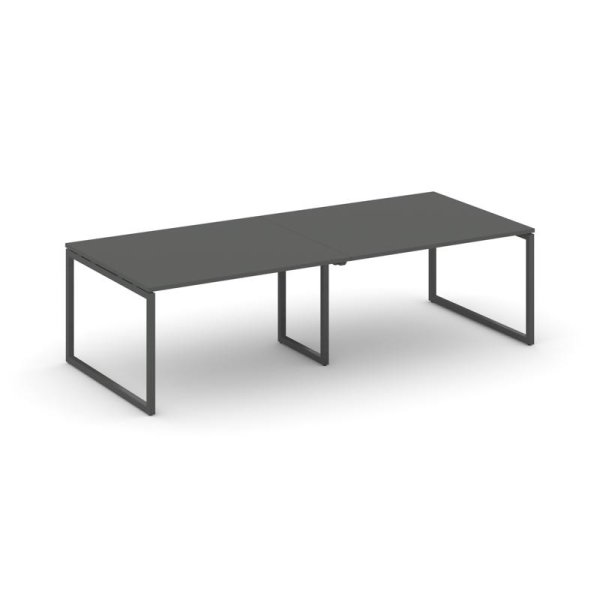 Стол переговорный SN-4O.SPRG-043.3 (2760х1180х750) (Антрацит/Металл Антрацит)