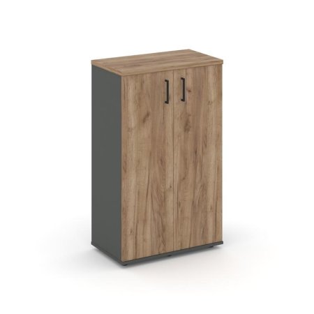 Тумба опорная/приставная SN.TOP-062 (700х400х1150) (Антрацит/Дуб Табак)