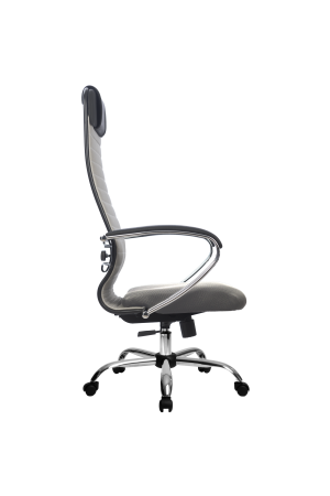 Кресло для руководителя Метта МЕТТА-21(MPRU)/подл.130/осн.003 (Светло-серый)